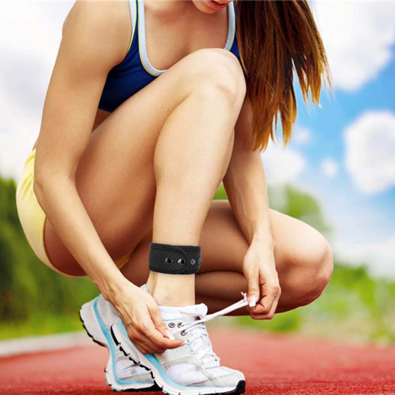 Amazon.co.jp: スマートウォッチ 足首専用万歩計バンド 足首バンド 2つ